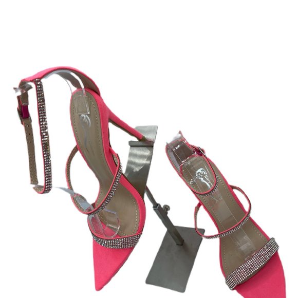 "Bling Barbie" Pink heels - Picture 7 of 10